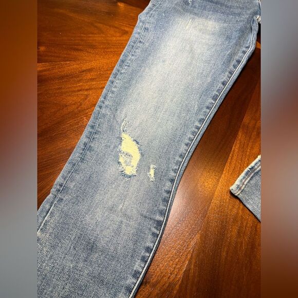 tractr “Diane” mid rise slim jeans 🔥 NWT 🔥 distressed 🔥 size 6/28 - Picture 3 of 10